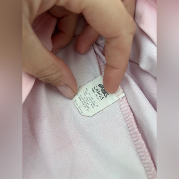 Pink Tie-Dye Spandex Athletic Tank Top - Picture 3 of 5